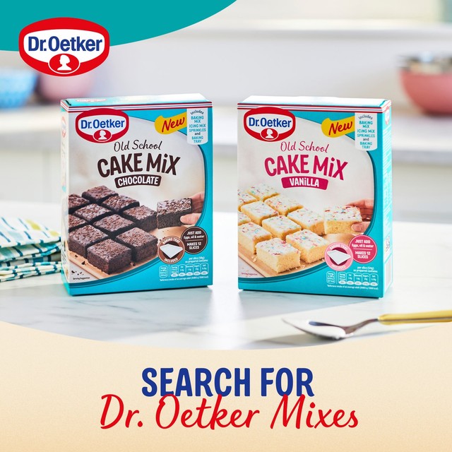 Dr Oetker vanilla cake mix 436g - British product