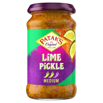 M&S Patak's Lime Pickle Indian Pickle 283g- Buy online at McGrocer