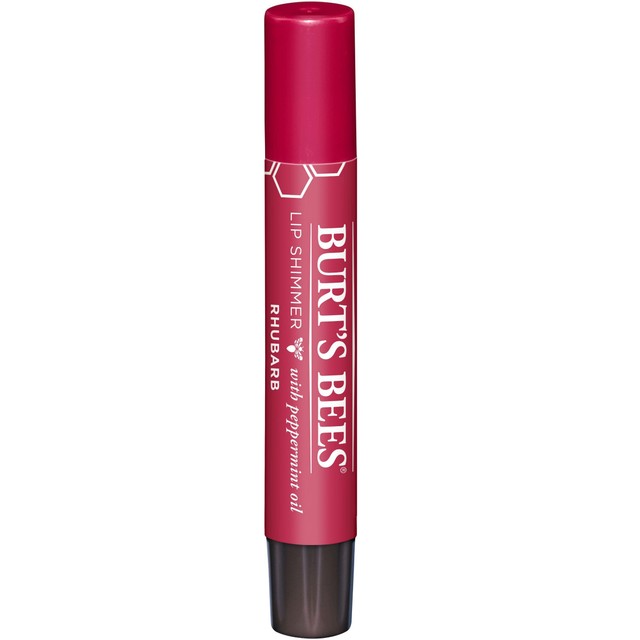 Burt's Bees Lip Shimmer Rhubarb - British product
