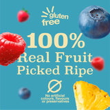 TruFru frozen raspberries in white milk chocolate 200g - British product