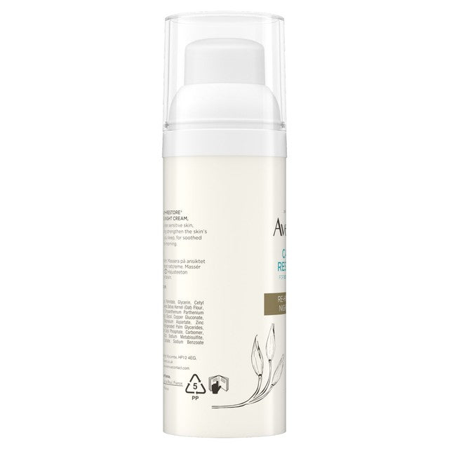 Aveeno Calm+Restore Rehydrating Night Cream 50ml - British product