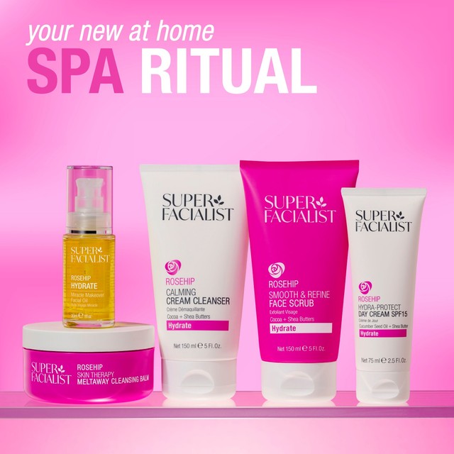 Super Facialist Rosehip Meltaway Cleansing Balm - British product