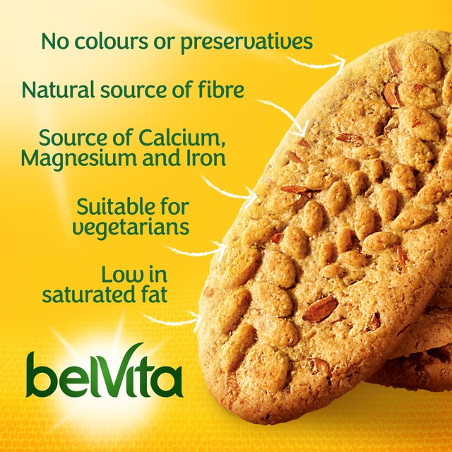 Belvita Golden Oats breakfast biscuits - British product