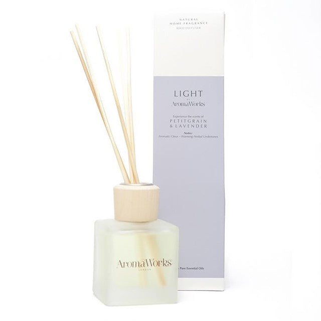 Wax Lyrical Reed Diffuser Petitgrain Lavender 100ml, imported from the UK