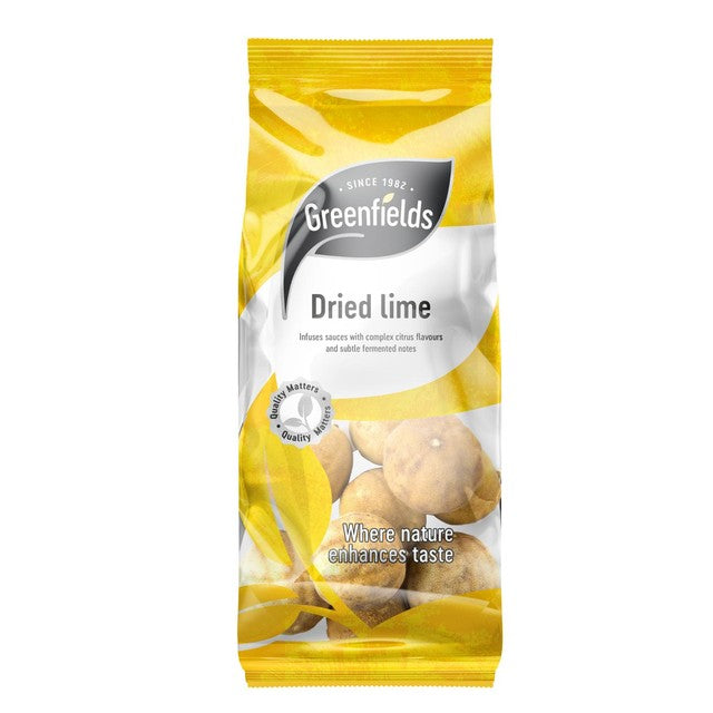 Greenfields dried limes - British product