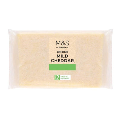 M&S M&S British Mild Cheddar Cheese 550g- Buy online at McGrocer