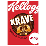 Kellogg's Krave chocolate hazelnut breakfast cereal 410g, UK version
