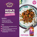 Patak's Madras curry sauce 450g, imported from the UK