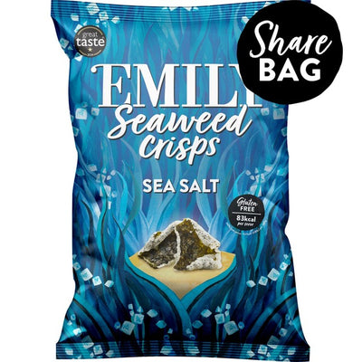 Chips d'algues Emily sel de mer snack salé 50g