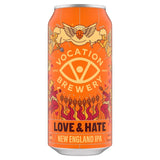 Vocation Brewery Love & Hate New England IPA beer 440ml (British brand)