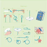 Avenir craft kit for making sealife bracelets (British brand)