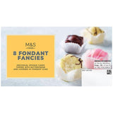 M&S Fondant Fancies 8 pack, imported from the UK