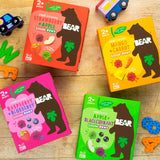 Bear Paws Apple Blackcurrant fruit snacks multipack - British product