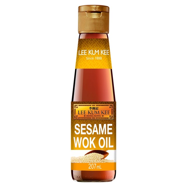 Lee Kum Kee sesame wok oil 207ml, UK version