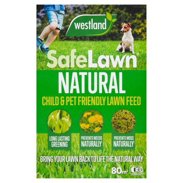 Westland SafeLawn lawn feed 80m2 coverage (British brand)