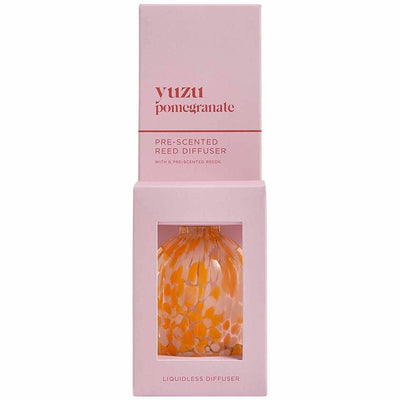 M&S M&S Yuzu & Pomegranate Confetti Glass Pre-Scented Diffuser Pink Mix Reed Diffuser- Buy online at McGrocer