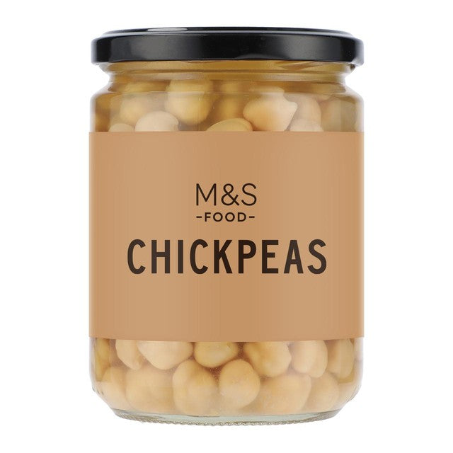 M&S chickpeas in water, UK version