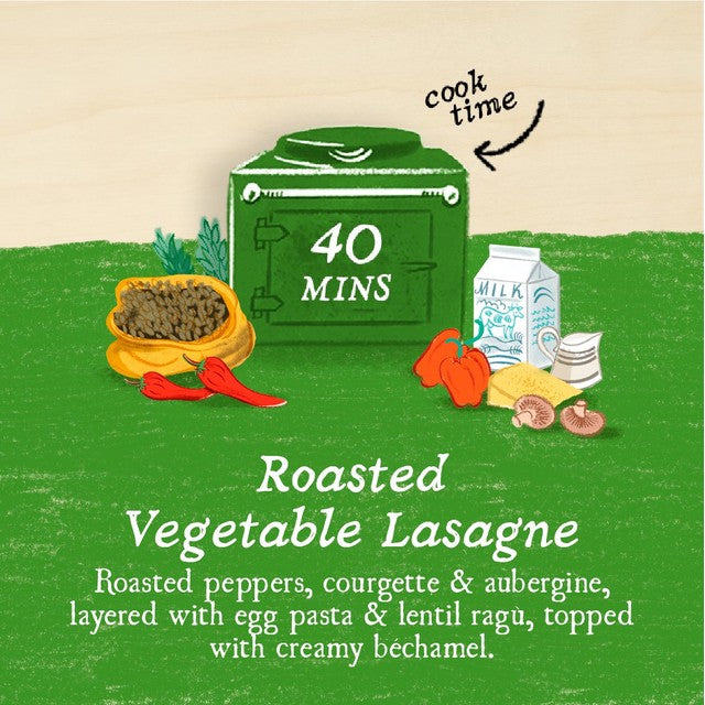 Charlie Bigham's vegetable lasagne for 2 690g - British product