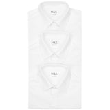 M&S Boys Easy Iron School Shirts 9-10 Years White, imported from the UK