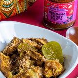 Dapur Mariae Rendang Curry Paste jar, imported from the UK