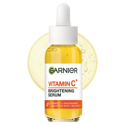 M&S Garnier Vitamin C Anti-Dark Spot Face Serum 30ml- Buy online at McGrocer