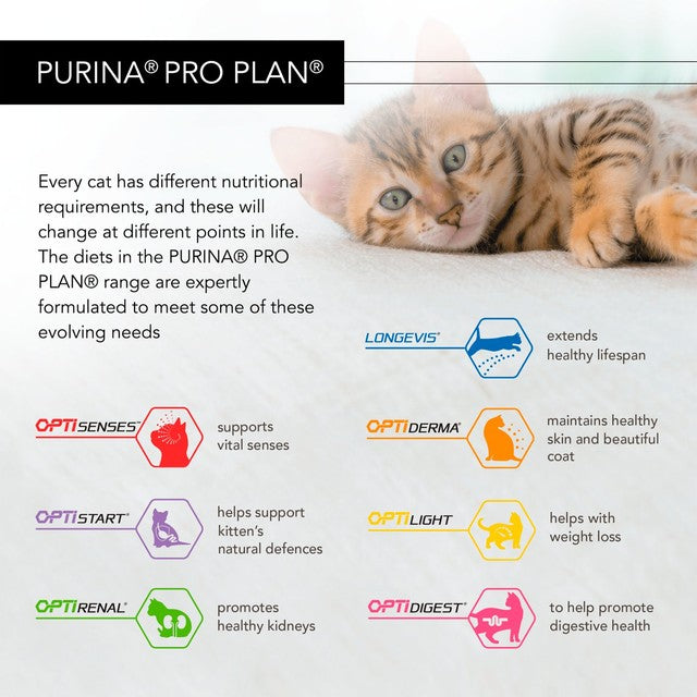 Pro Plan NutriSavour Delicate wet cat food with ocean fish (British brand)