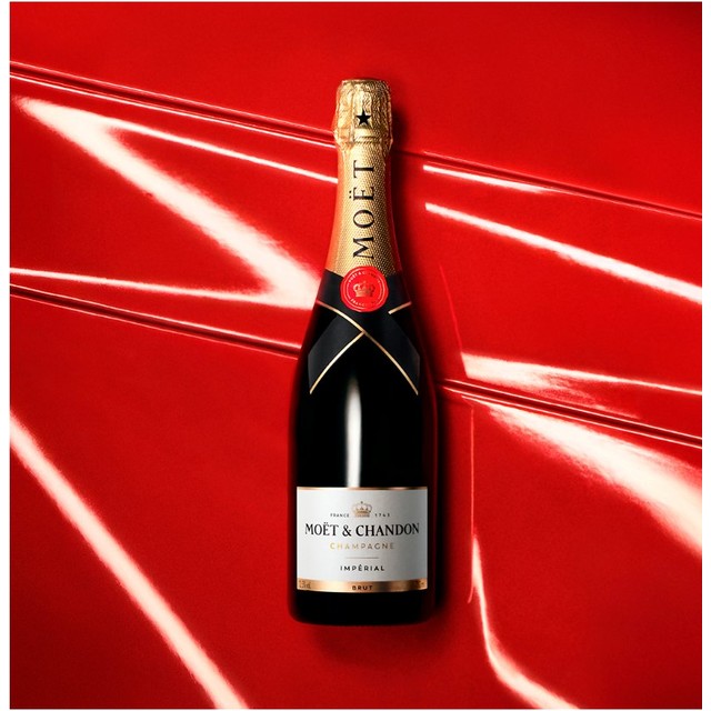 Moet & Chandon Brut Imperial Champagne 75cl, imported from the UK