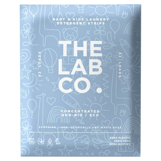 The Lab Co. soothing laundry detergent strips 32pk (British brand)