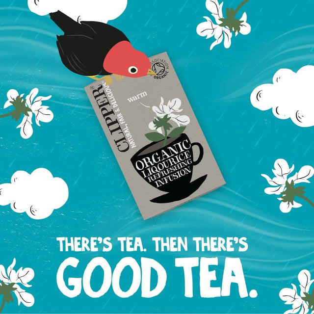 Clipper Organic Liquorice Teabags 20ct, UK version
