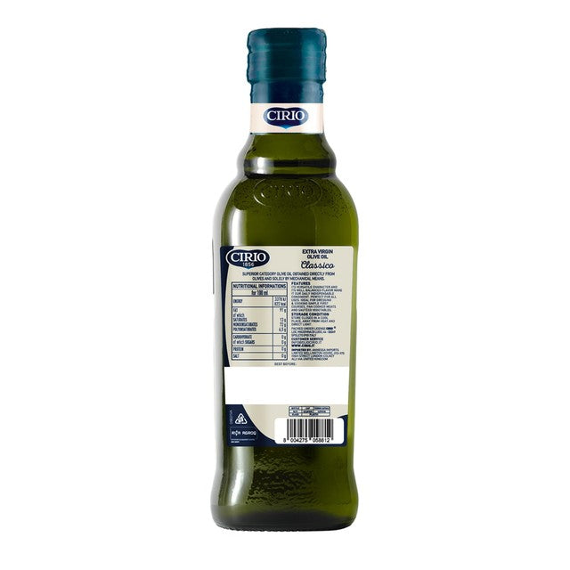 Cirio extra virgin olive oil Classico bottle (British brand)
