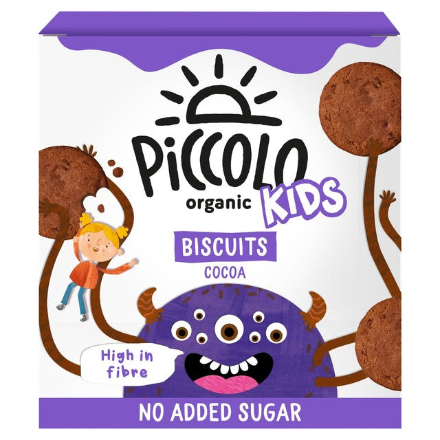 Piccolo organic kids cocoa biscuits 100g imported from the UK