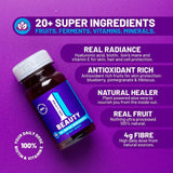 One Living Beauty Health Shot Mixed Berry 100ml, imported from the UK