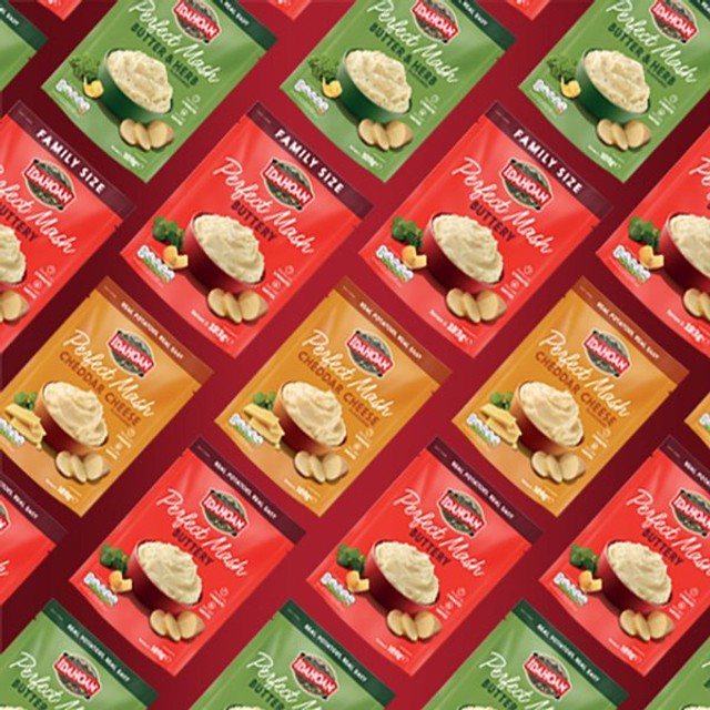 Idahoan bacon and cheese mash pot 55g, UK version