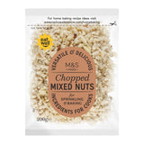 M&S chopped mixed nuts 200g, imported from the UK