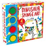 Igloo Books dinosaur sponge art painting set (British brand)