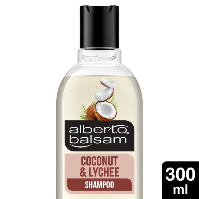 Alberto Balsam shampoo coconut and lychee (British brand)