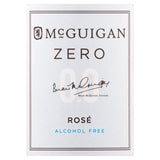 McGuigan Zero Rose alcohol-free wine 75cl, imported from the UK