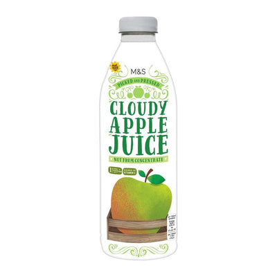 M&S M&S Uklare Eplejuice 1L- Kjøp online hos McGrocer