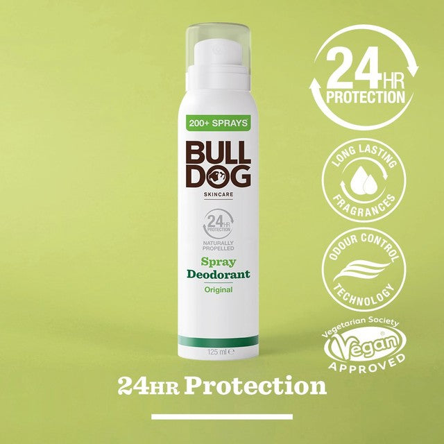 Bulldog Original Deodorant Spray - British product