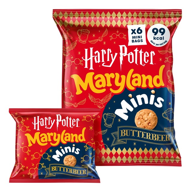 Maryland Butterbeer cookies multipack limited edition, imported from the UK