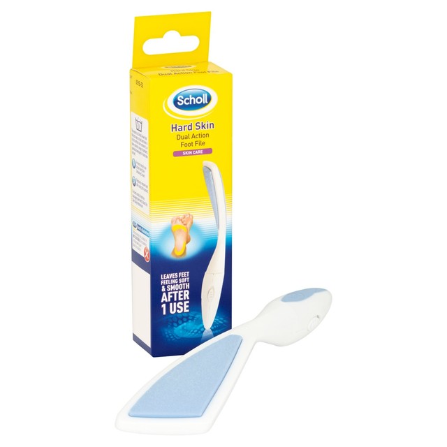 Scholl Dual Action foot file (British brand)
