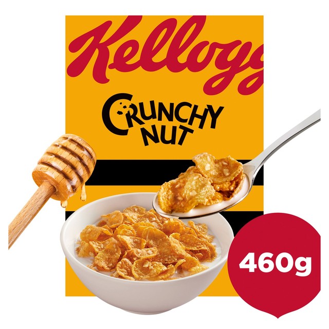 Kellogg's Crunchy Nut breakfast cereal 460g, UK version