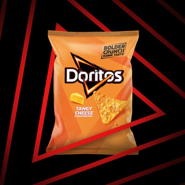 Doritos tangy cheese tortilla chips 180g - British product