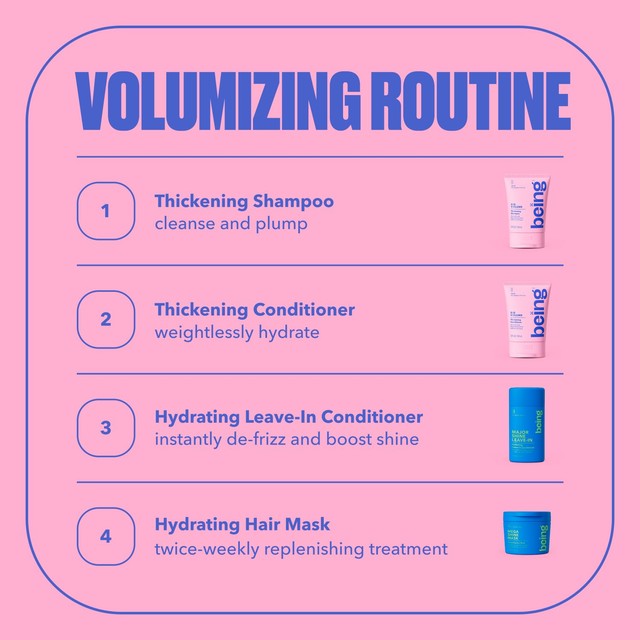 Being volumising conditioner, UK version