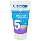 Clearasil 5 in 1 Multi-Action Acne Face Wash 150ml - British product