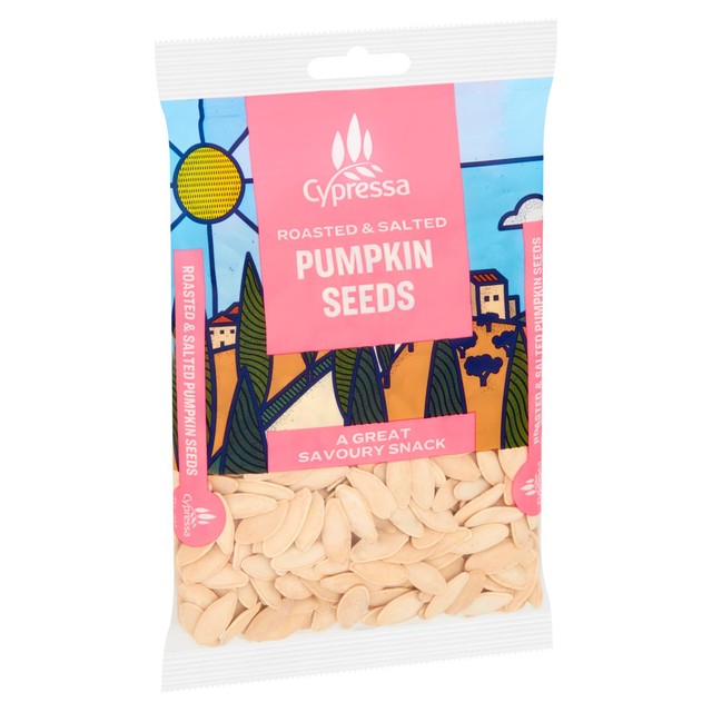 Cypressa roasted and salted pumpkin seeds 100g - British product