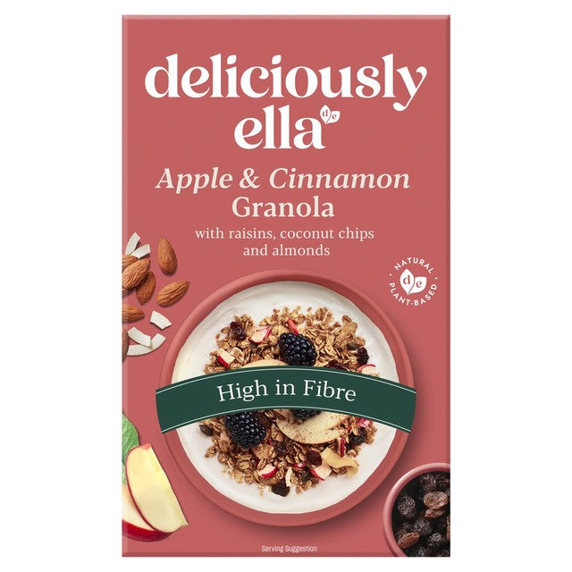 Deliciously Ella almond apple raisin granola 400g - British product