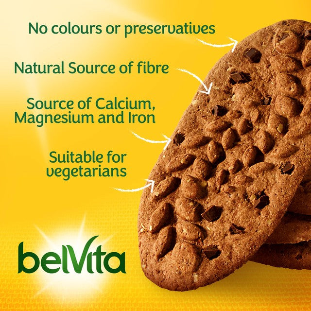 Belvita Cocoa Choc Chips Breakfast Biscuits - British product