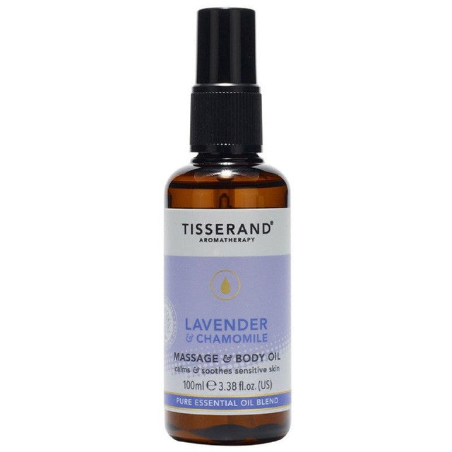 Tisserand lavender & chamomile body oil 100ml (British brand)