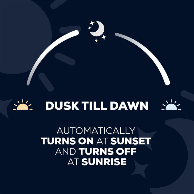 TCP Dusk to Dawn warm white sensor bulb 7W B22 (British brand)